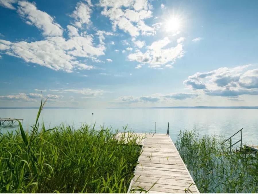 Green Lake House - Private Beach At Balaton 巴拉顿阿卡拉提亚 外观 照片