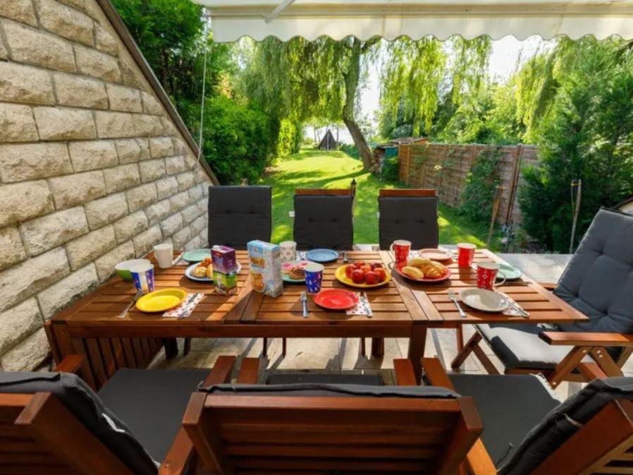 Green Lake House - Private Beach At Balaton 巴拉顿阿卡拉提亚 外观 照片
