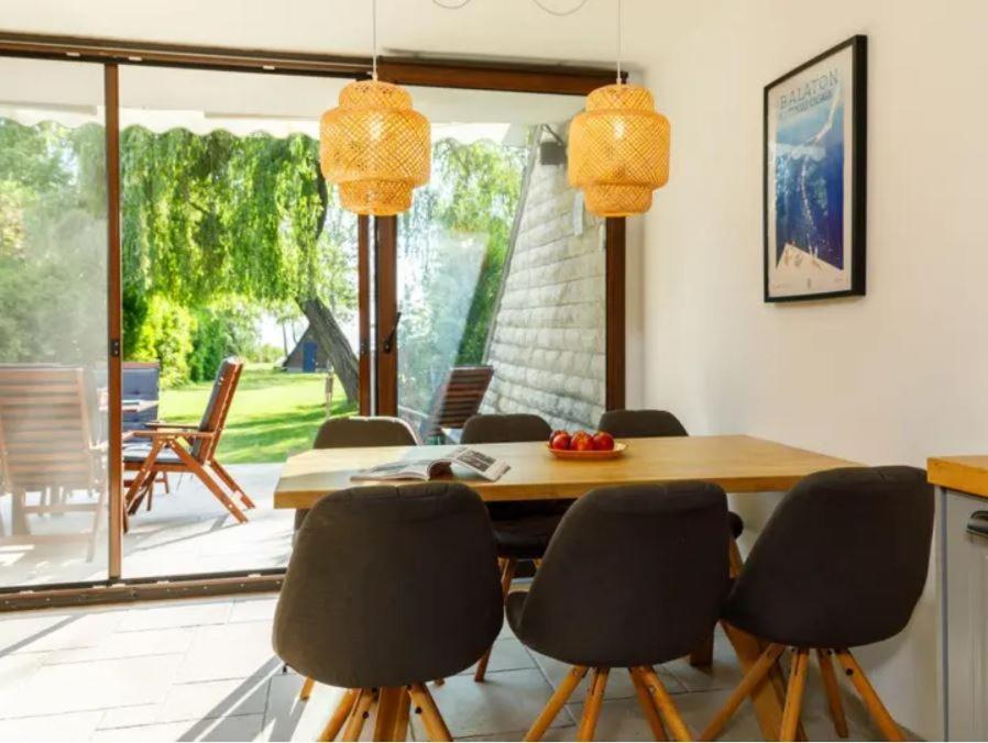 Green Lake House - Private Beach At Balaton 巴拉顿阿卡拉提亚 外观 照片